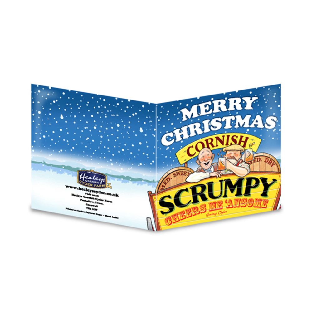Scrumpy Christmas Card