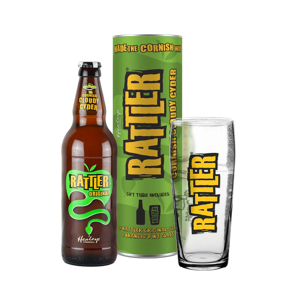 Rattler Gift Tube Healeys Cyder