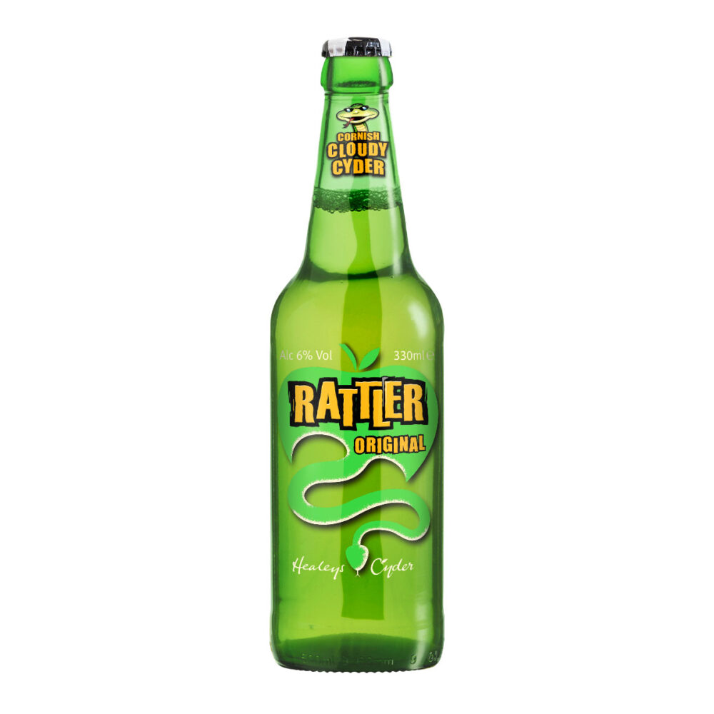 Rattler Original 6 Cornish Cider 8 x 330ml Bottles Healeys Cyder