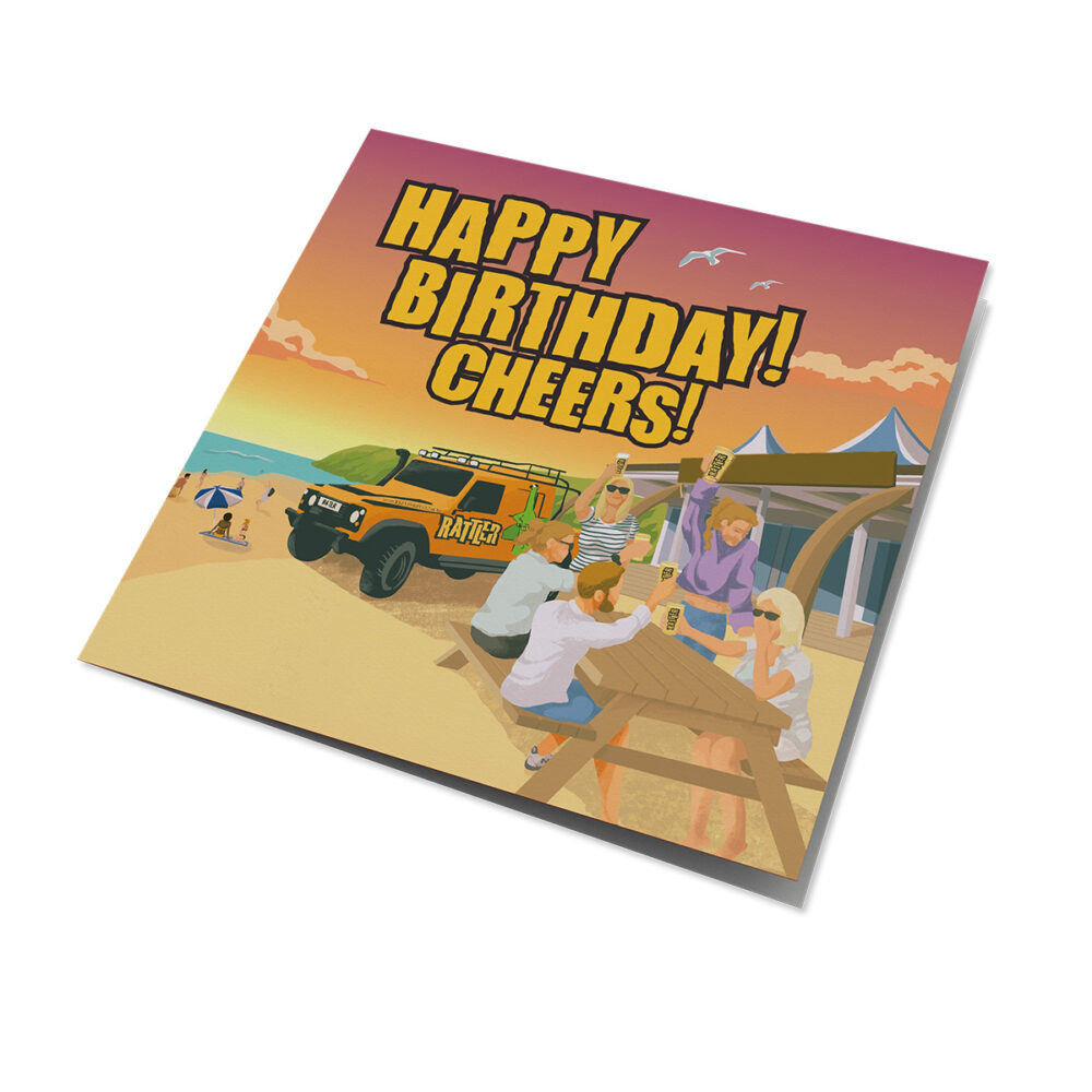 Rattler Birthday Card