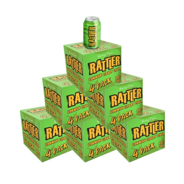 Rattler Cornish Cider 330ml Cans Bulk Buy Deal Healeys Cyder Farm