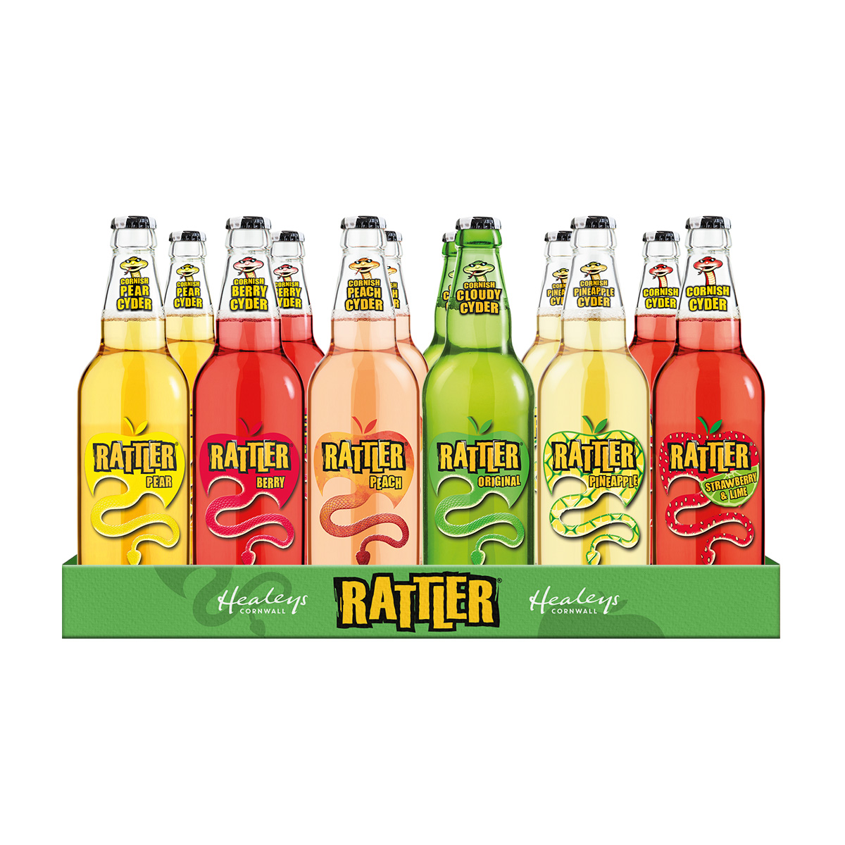 Limited Edition Rattler Cider Mixed Case Healeys Cyder