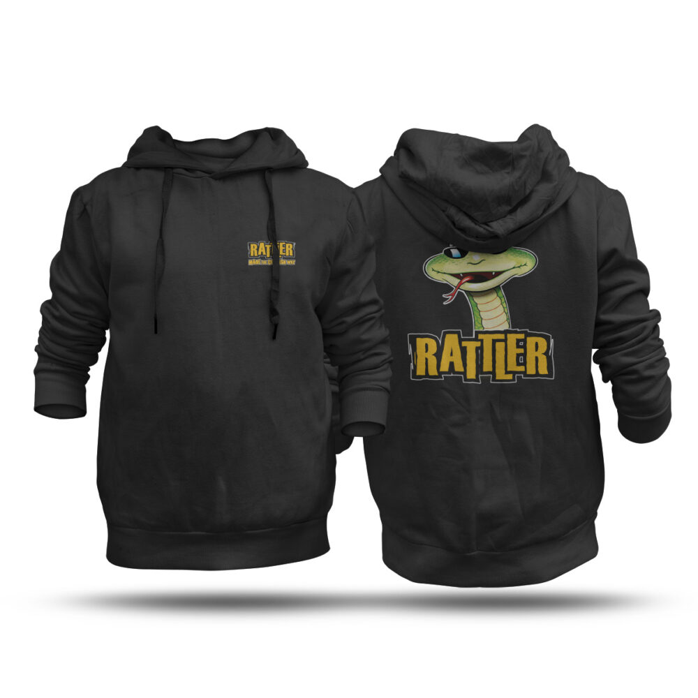 Black Rattler Hoodie