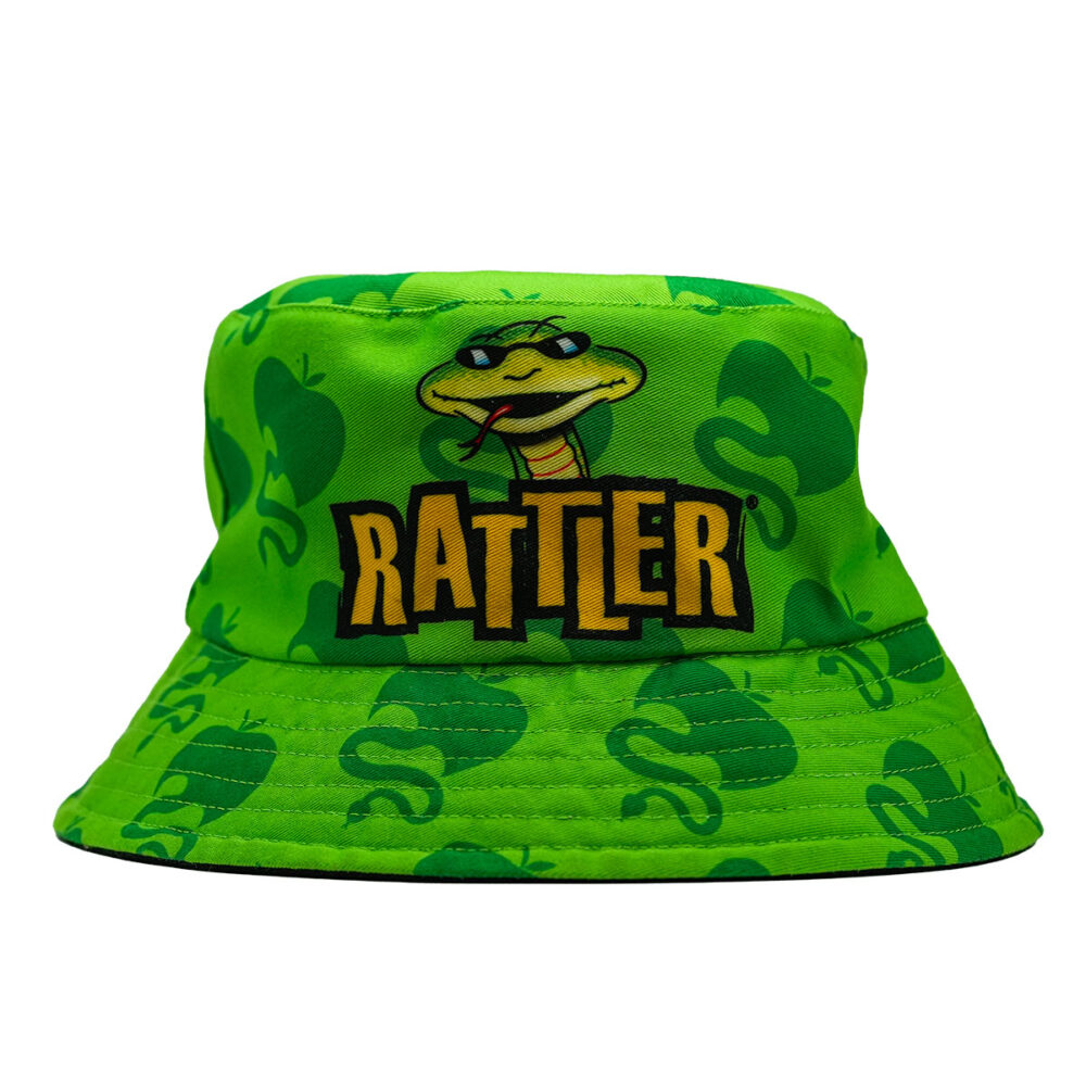 Reversible Rattler Bucket Hat Green