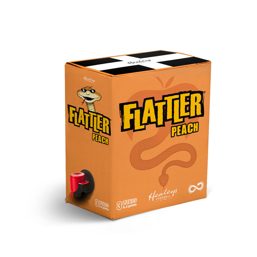 Flattler Peach Cider 3L