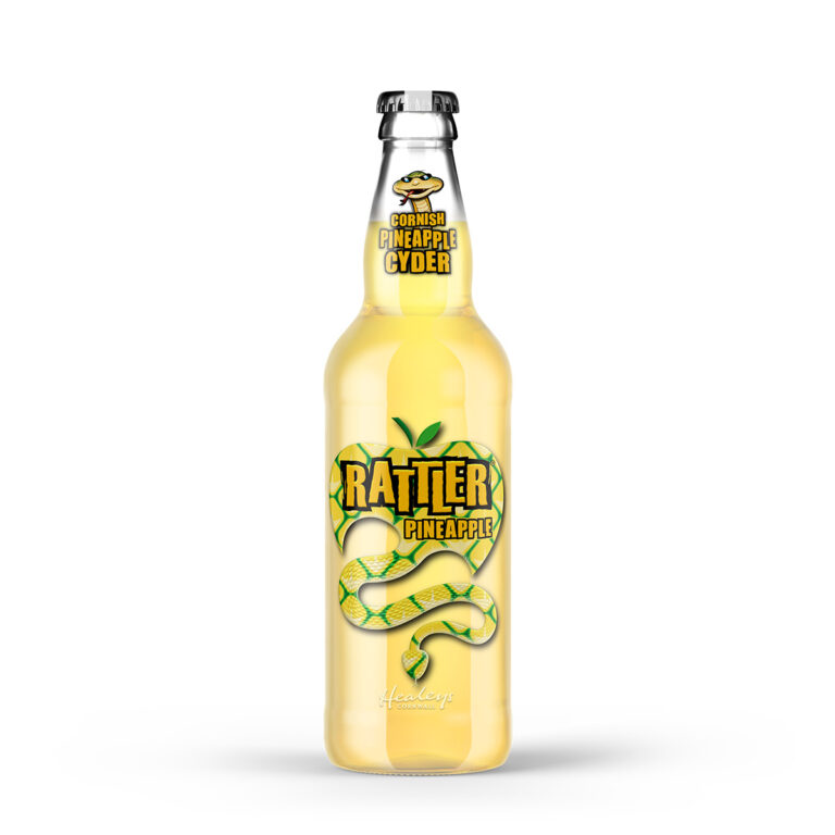 Rattler Pineapple Cider Cornish Cider Healeys Cyder