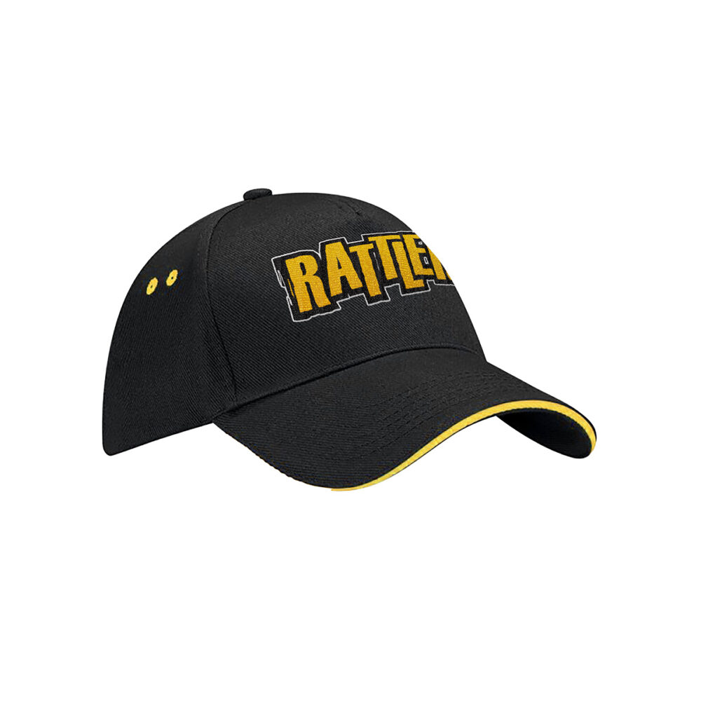Rattler Baseball Cap Black Yellow