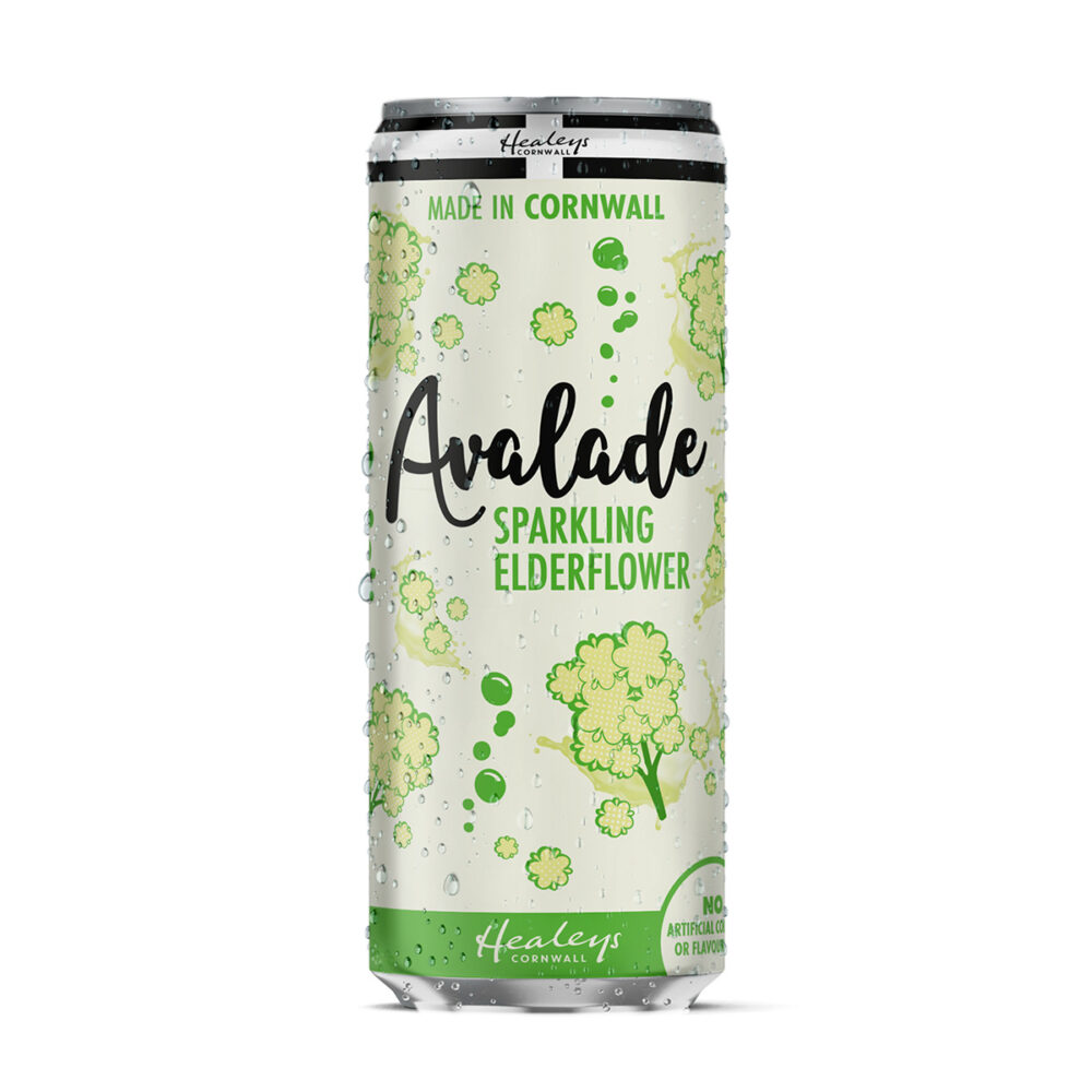 Sparkling Cornish Elderflower Avalade Can | 24 x 330ml