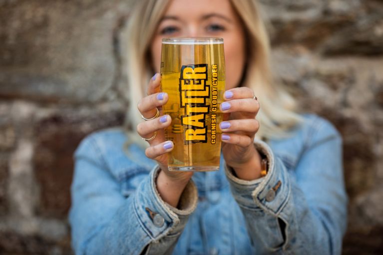Rattler Cider Cloudy Cornish Cyder Healeys Cyder Farm