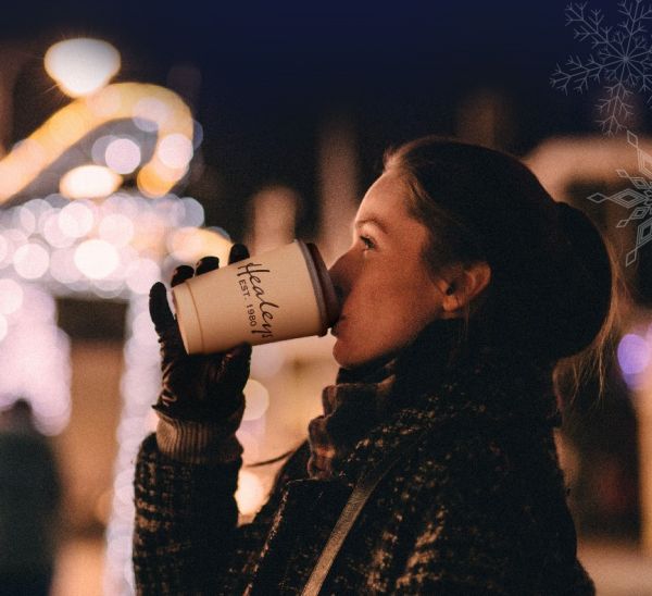 Christmas at Healeys with mug